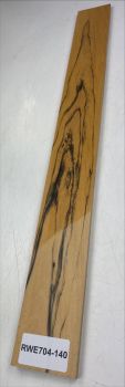 Fretboard Royal White Ebony  725x74x9mm  Unique Piece #140